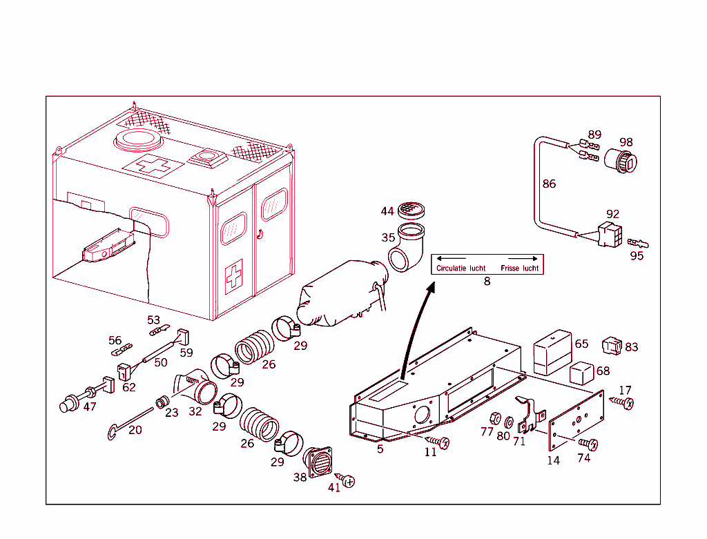 Air Guide And Operating Unit
