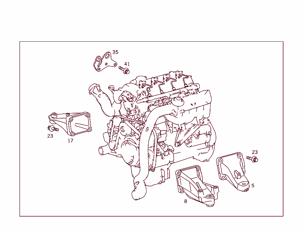 Engine Supports And Attachment Parts