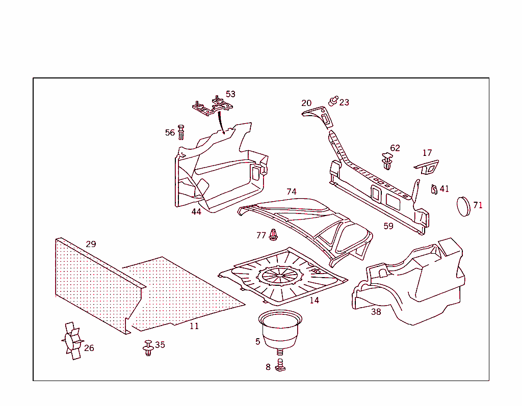 Luggage Compartment Covering