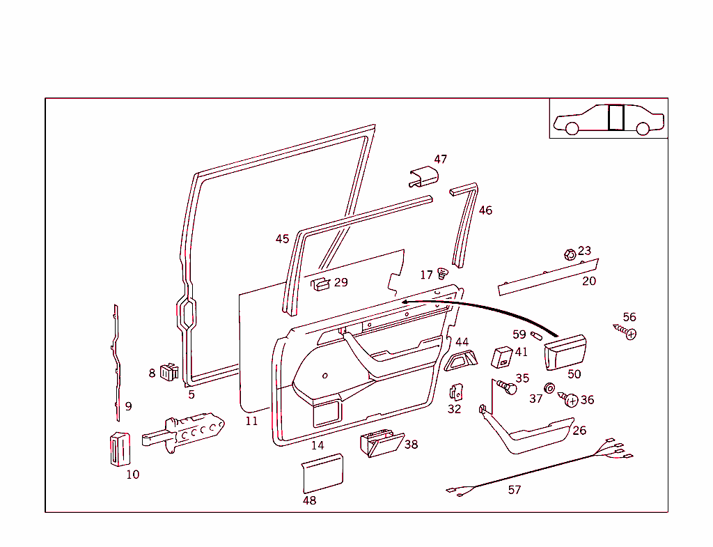 Central Door Panelling