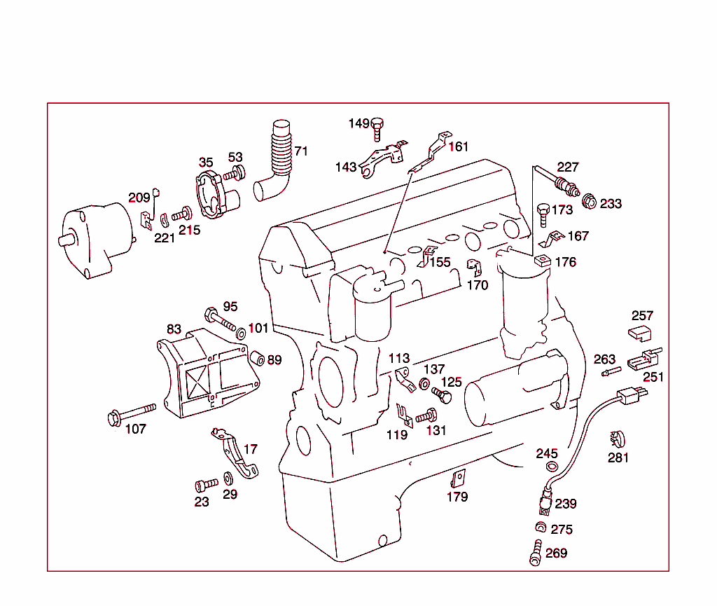 Attachment Parts,Heater Plugs,And Speed Sender Unit