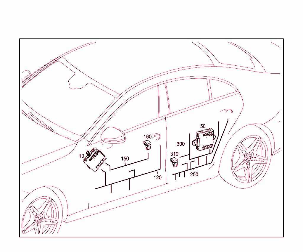 Door Wiring Harness And Door Cont.unit