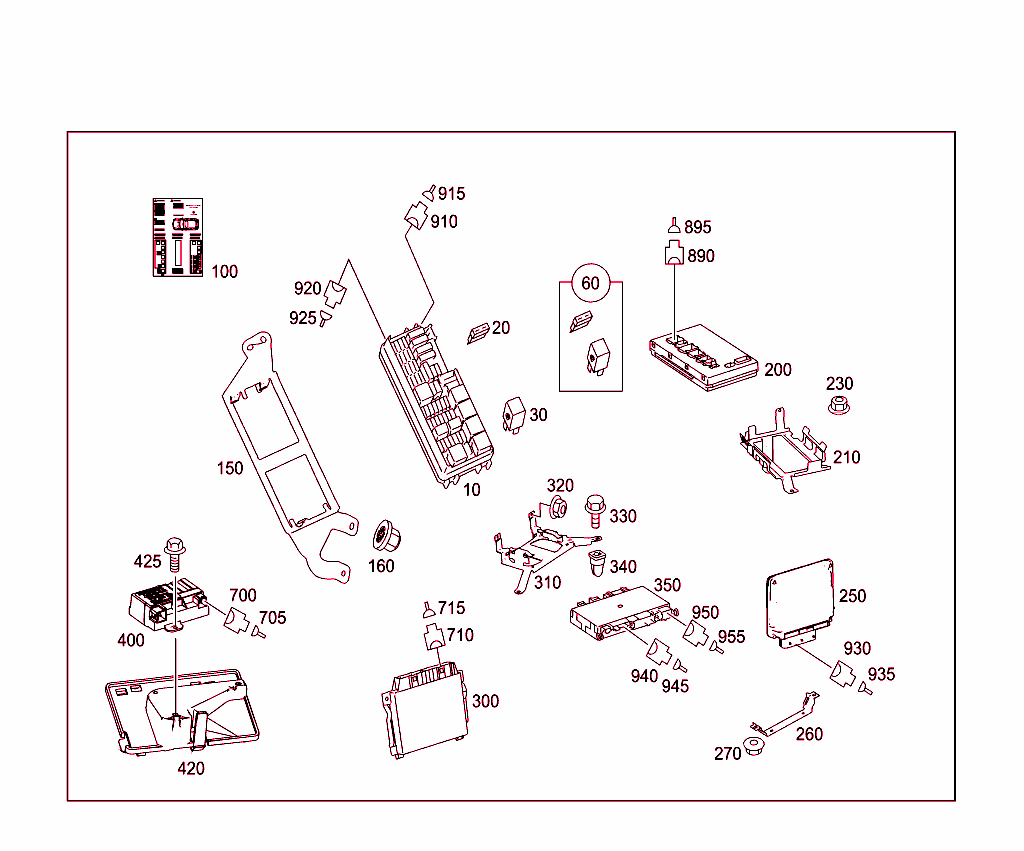 Controller Disk And Fuse Box In Trunk