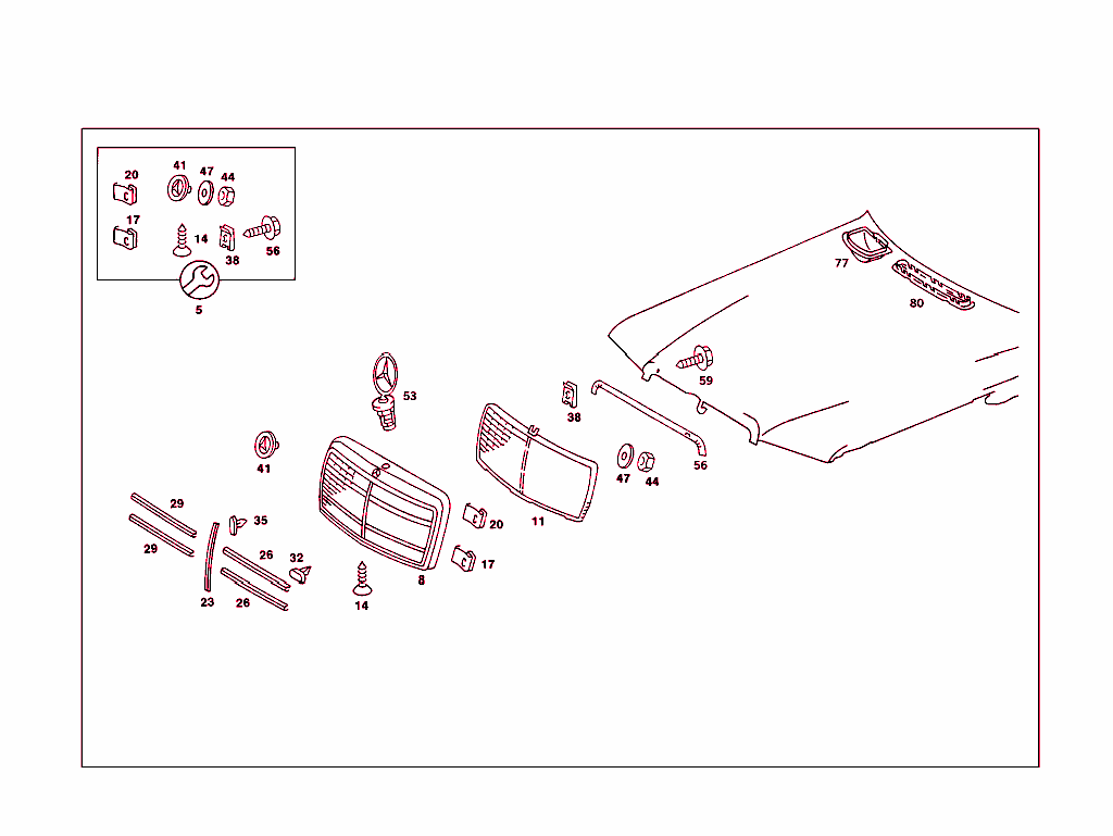 Radiator Grille Shell