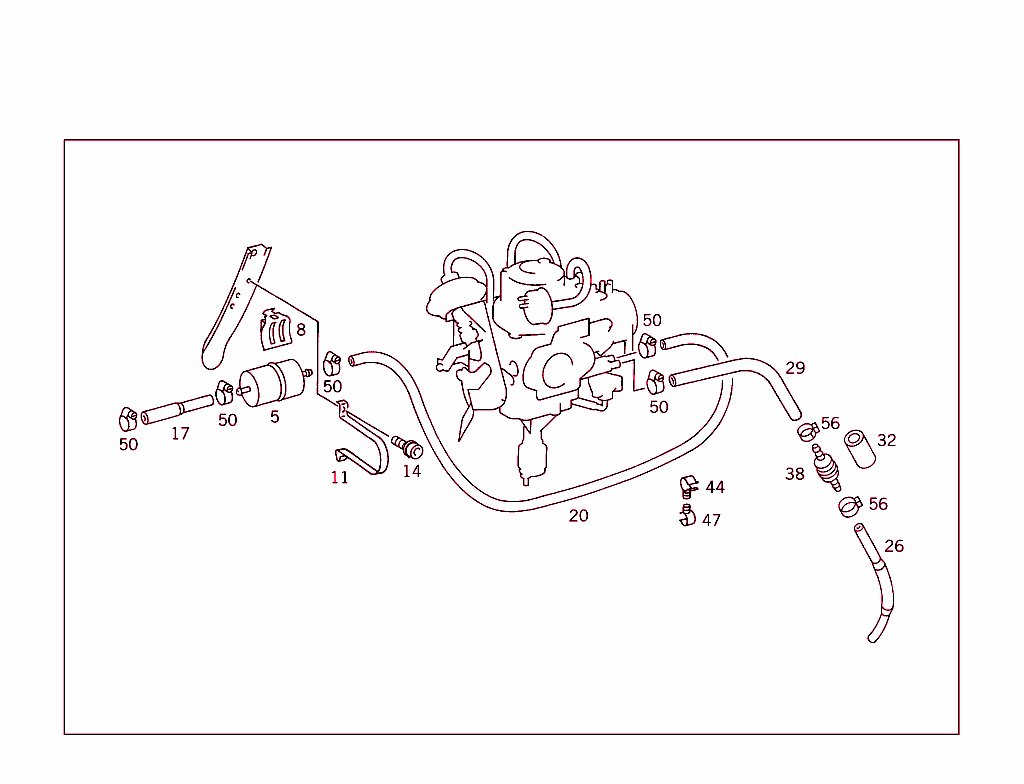 Fuel Filter,Fuel Lines & Fuel Pump Used With Carburetor