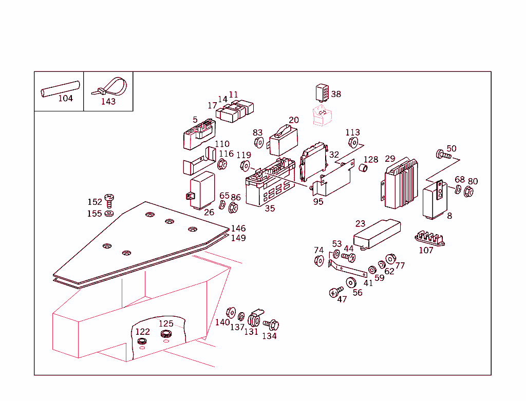 Apparatus Case And Control Units