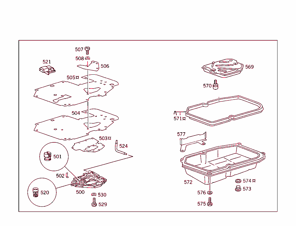 Valve Body Assembly,Oil Pan,Gasket Kit