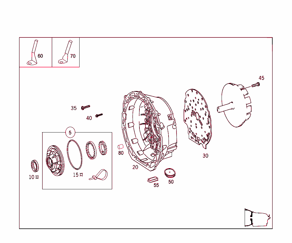 Converter Housing,Oil Pump