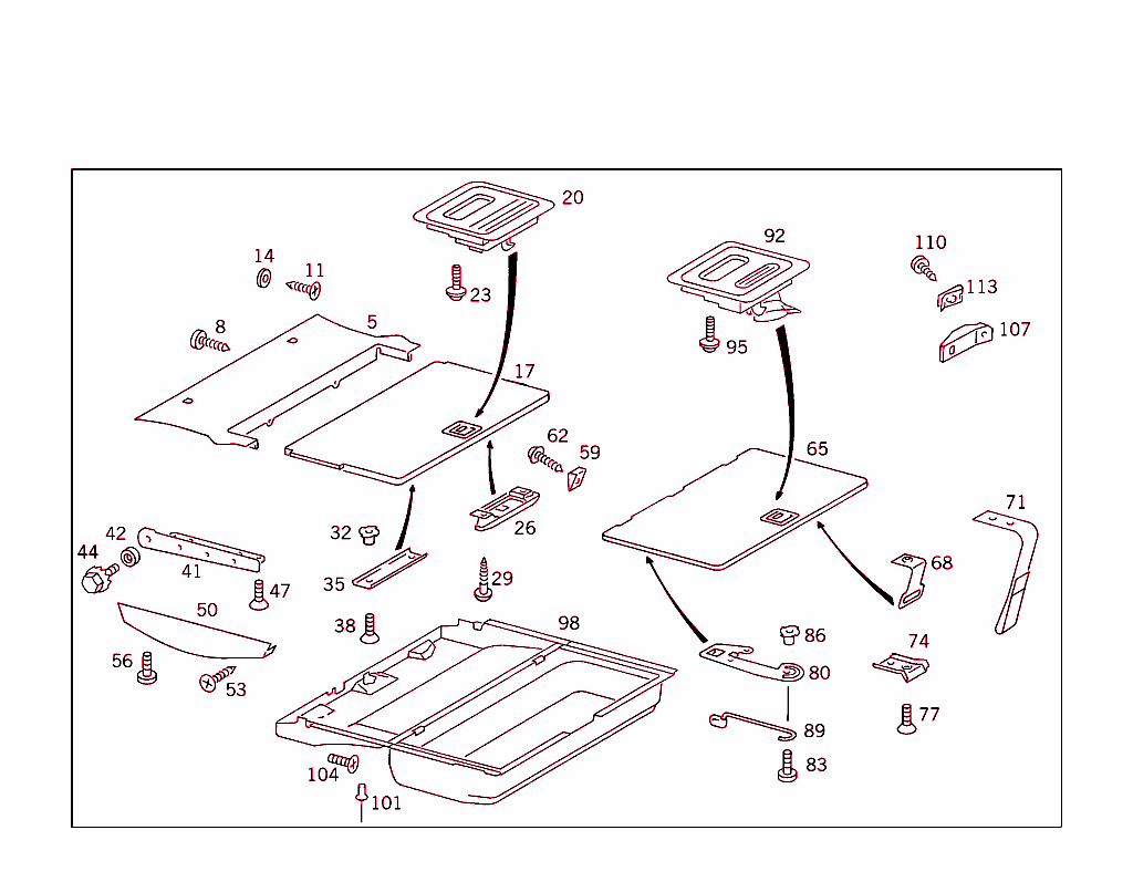 Lining In Loading Compartment