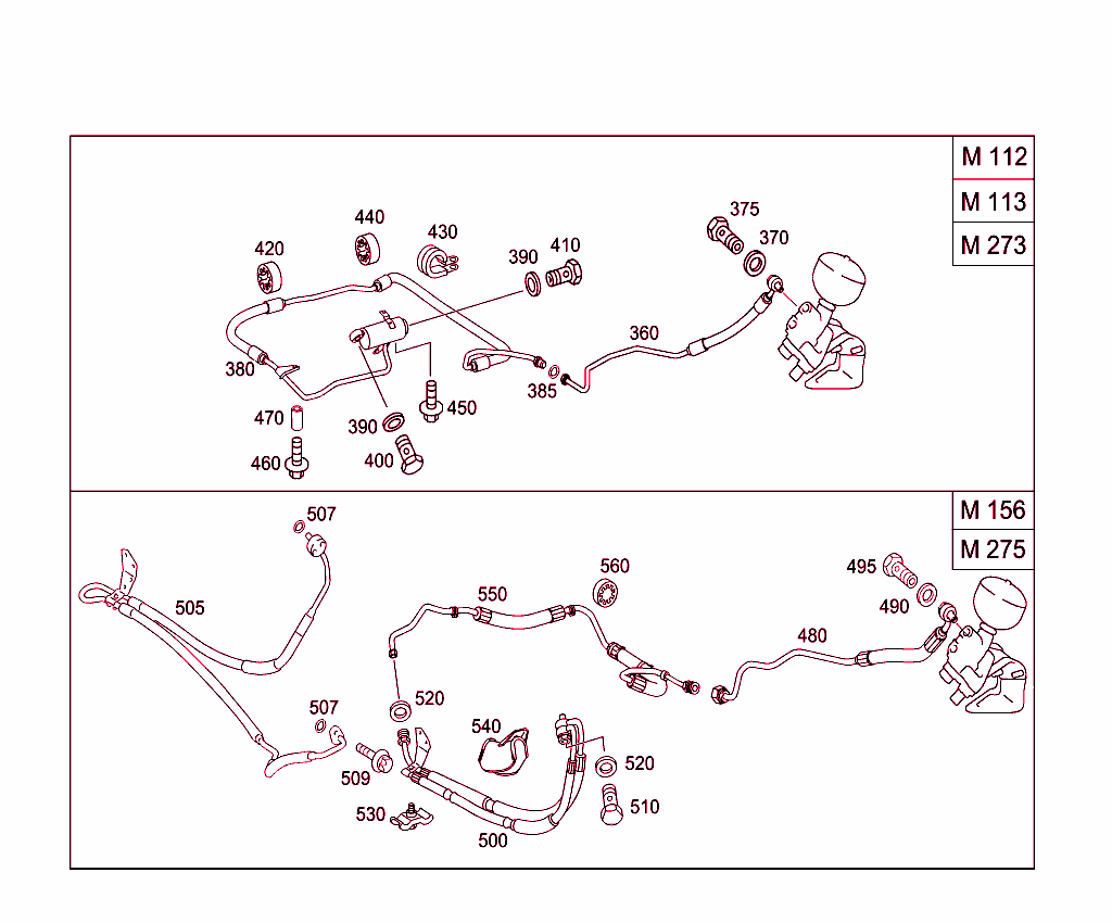 Line Arrangement Of Hydraulic System