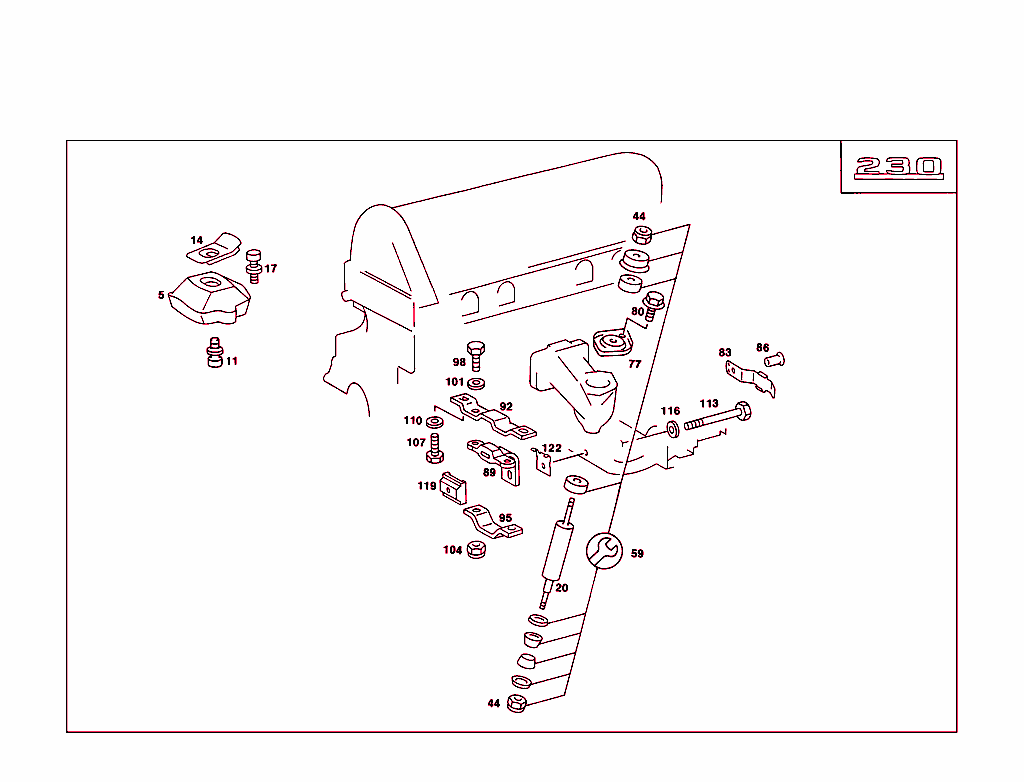 Engine Suspension On Gasoline Vehicles