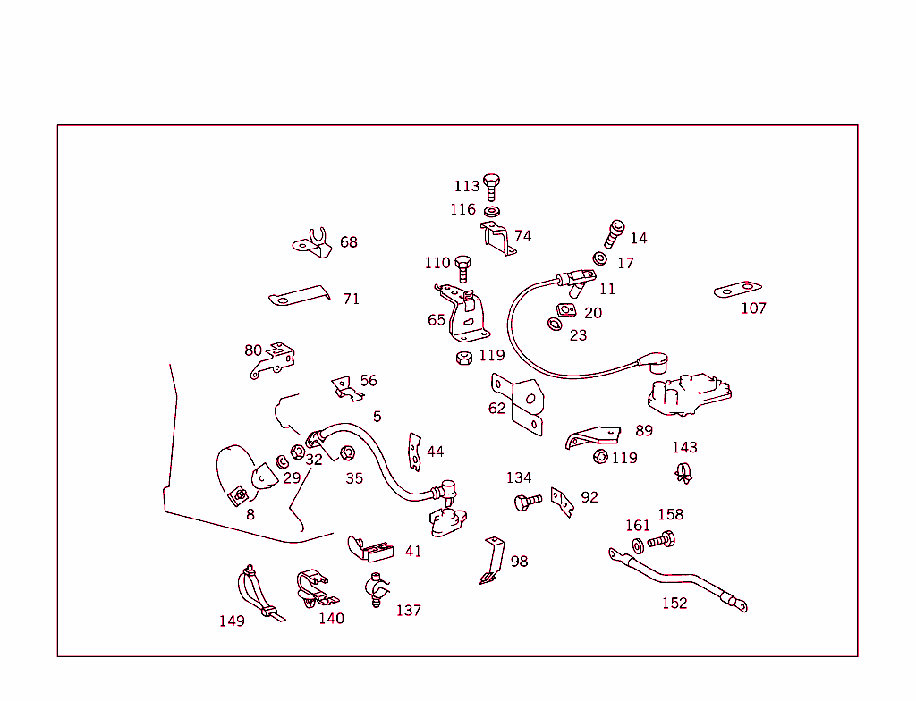 T.d.c./Position Sender-Units, Ignition Cable Guide & Ground Strap