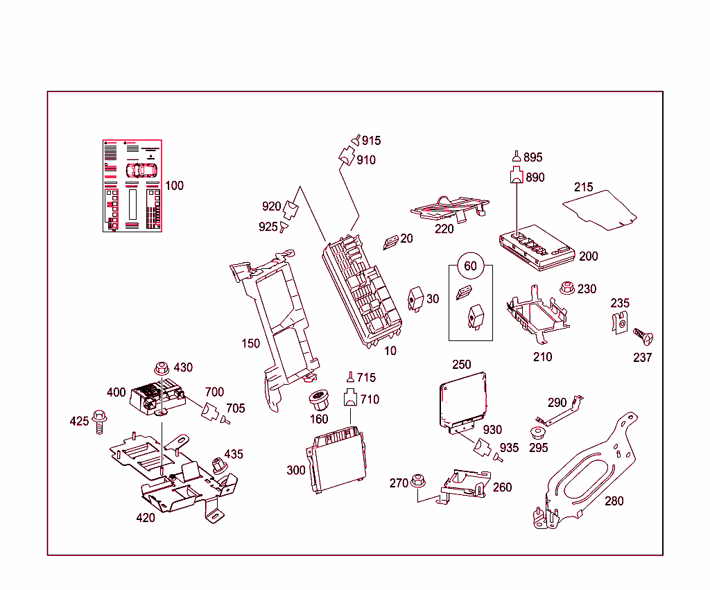 Controller Disk And Fuse Box In Trunk