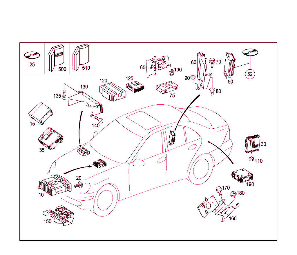 Radio, Operating And Display Unit