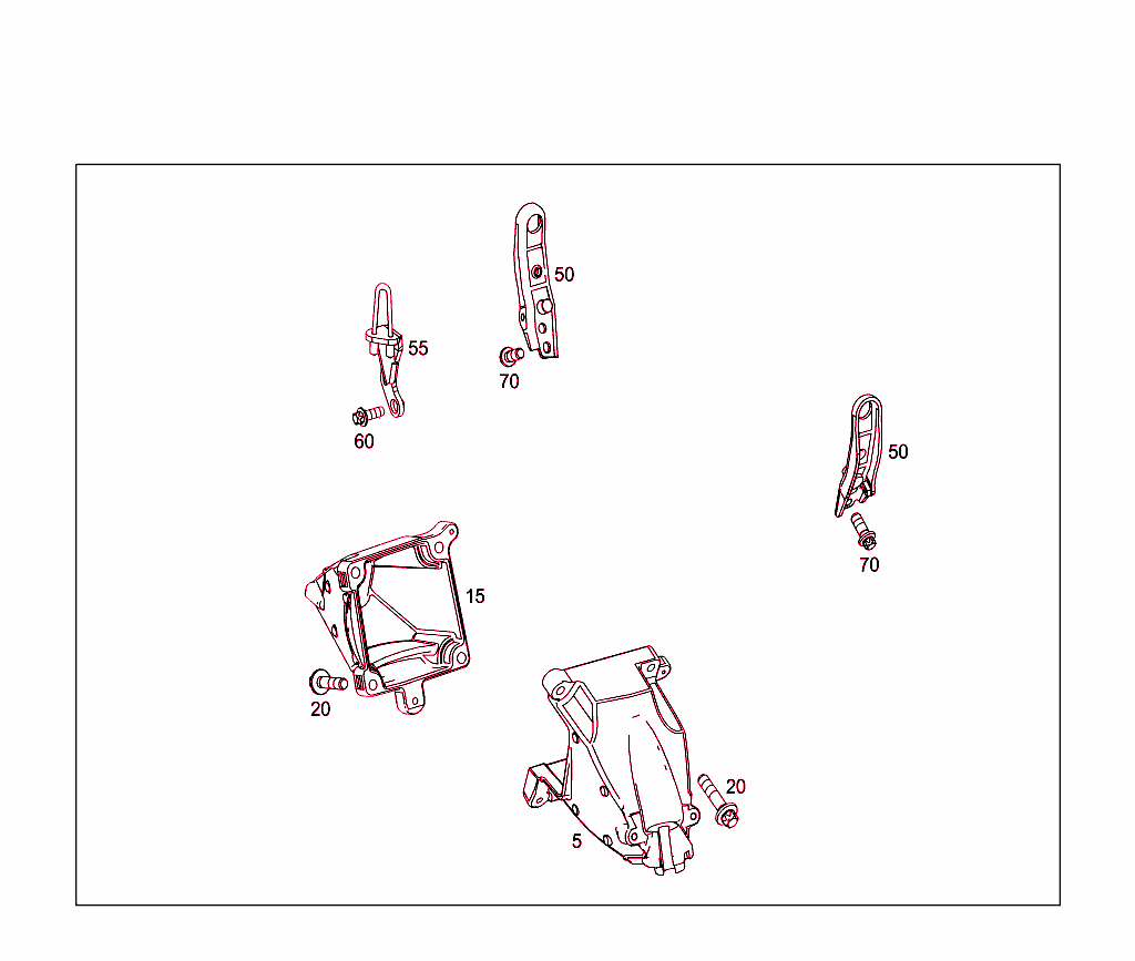 Engine Supports And Attachment Parts