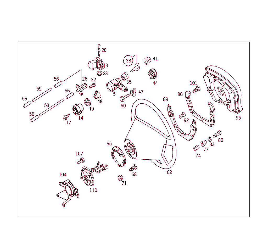 Steering Wheel And Steering Lock