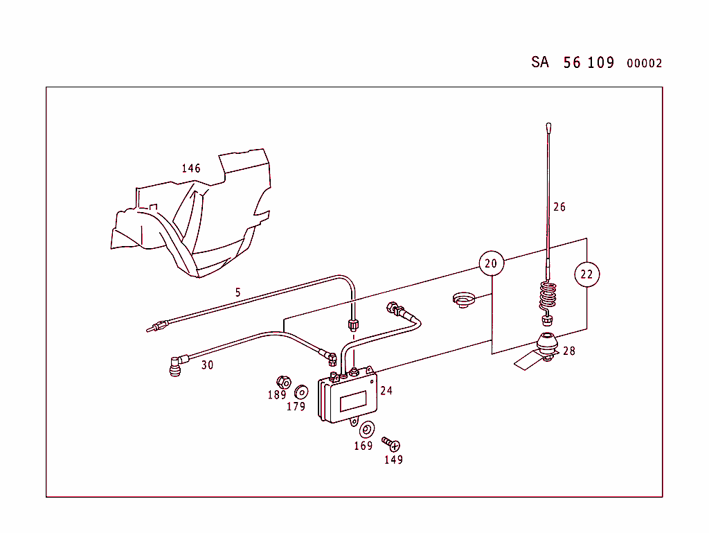 Antenna For Autotelephone & Radiophone
