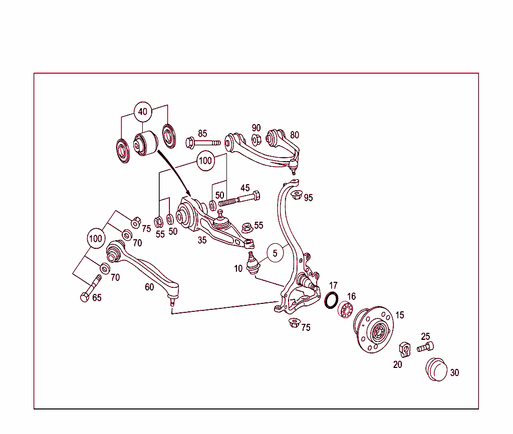 Steering Knuckle And Control Arm
