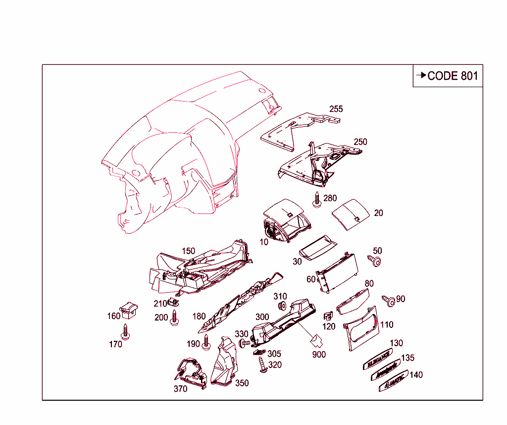 Detachable Components,Instrument Panel
