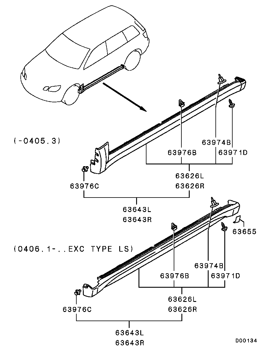 Side Garnish Moulding