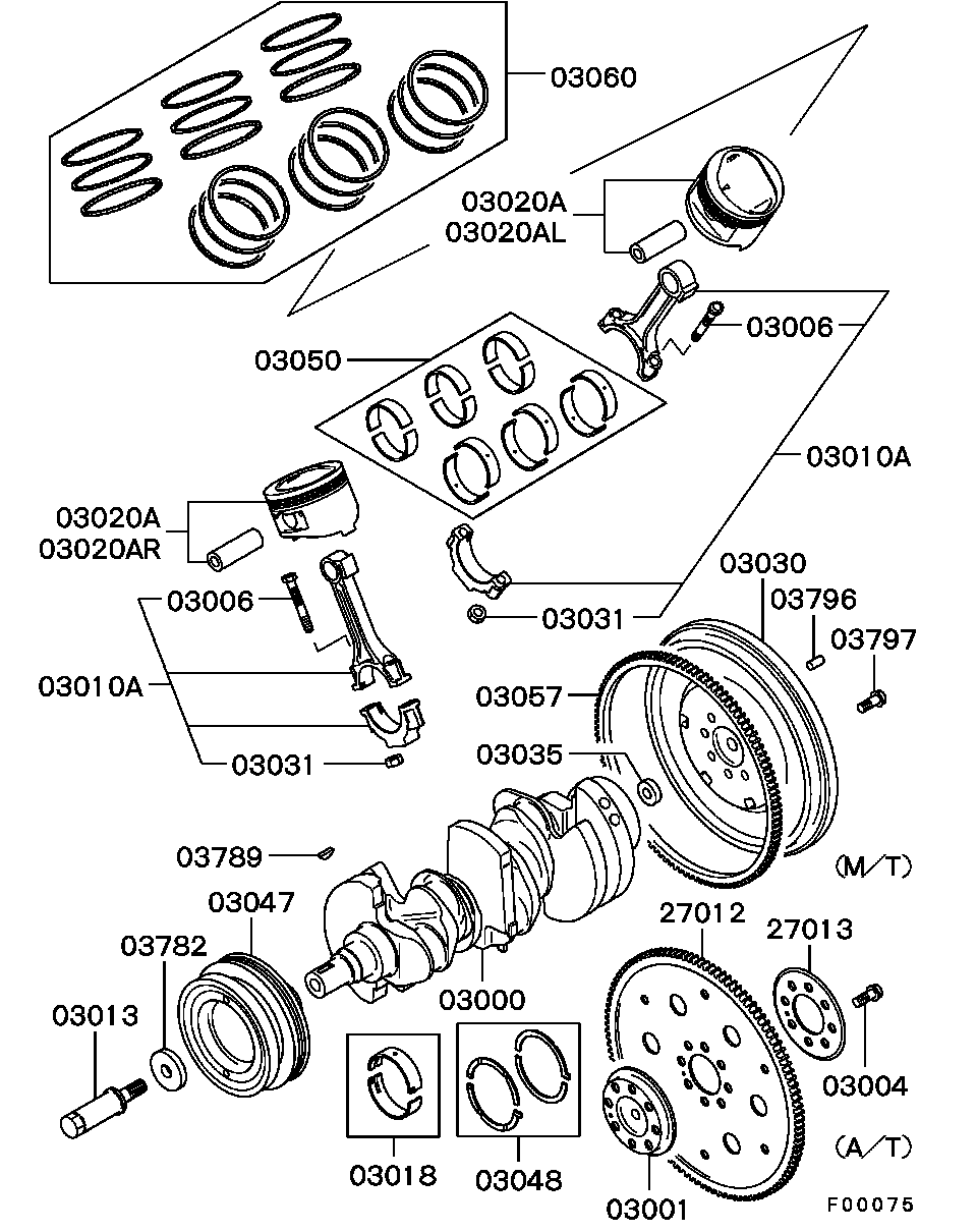 Piston Crankshaft