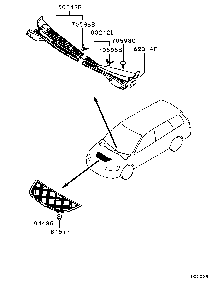 Front Garnish & Moulding