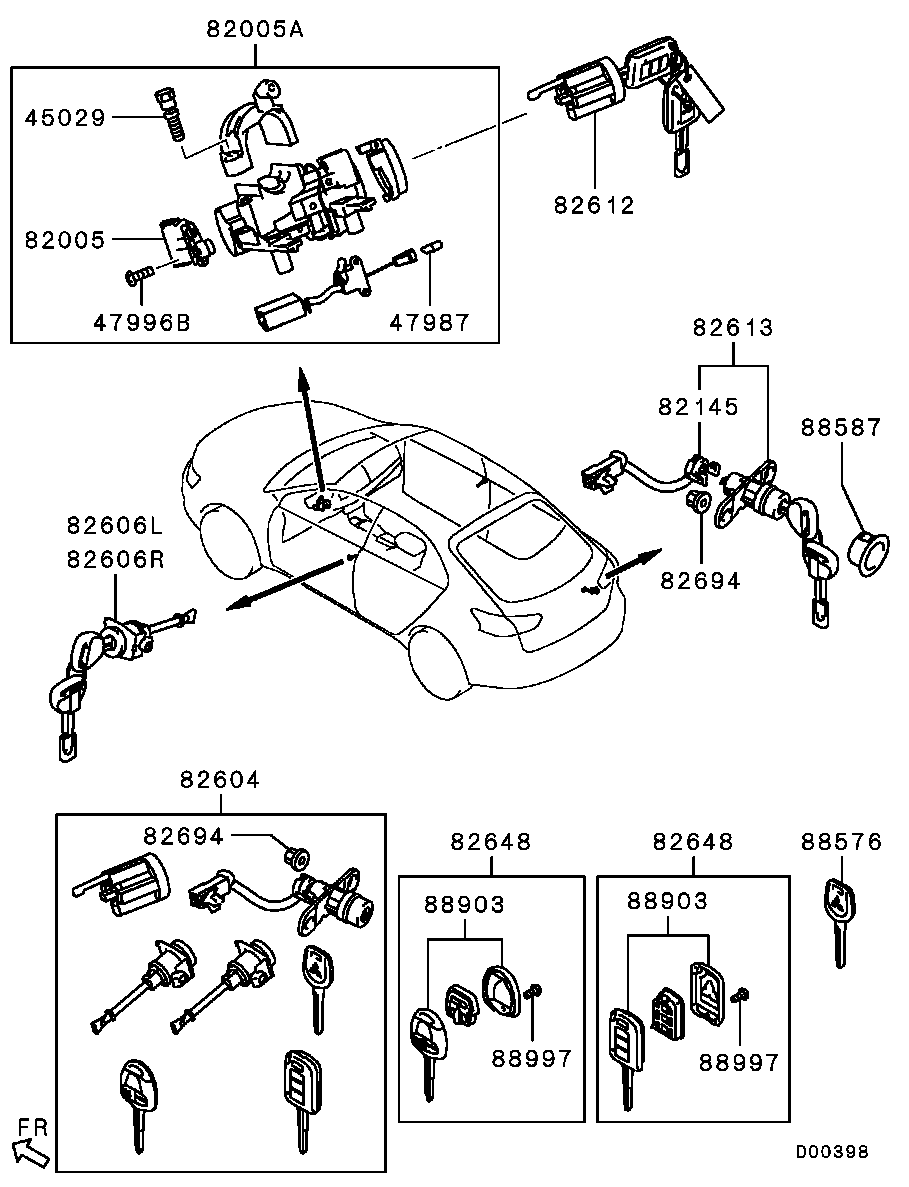 Lock Cylinder & Key