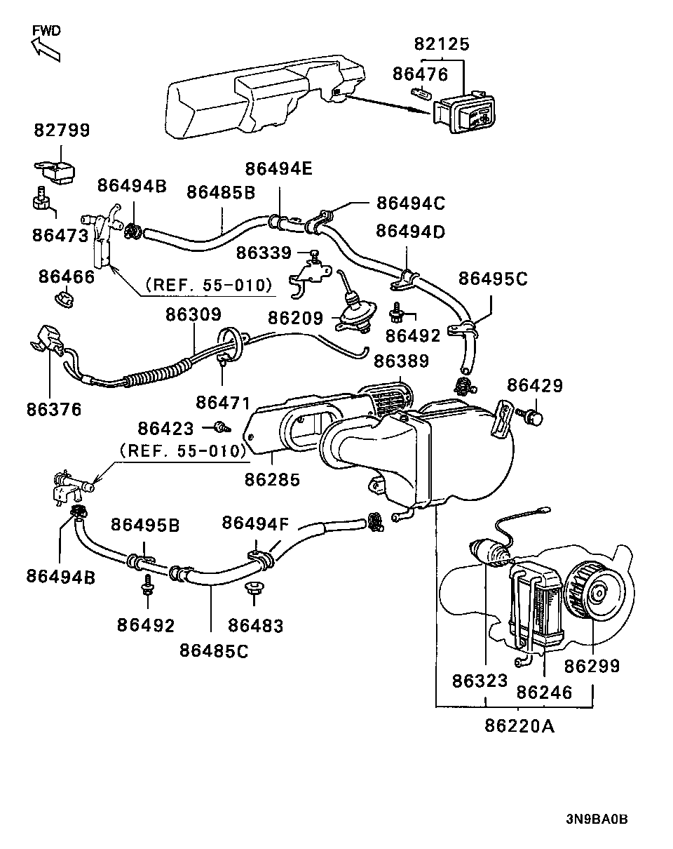 Rear Heater Unit