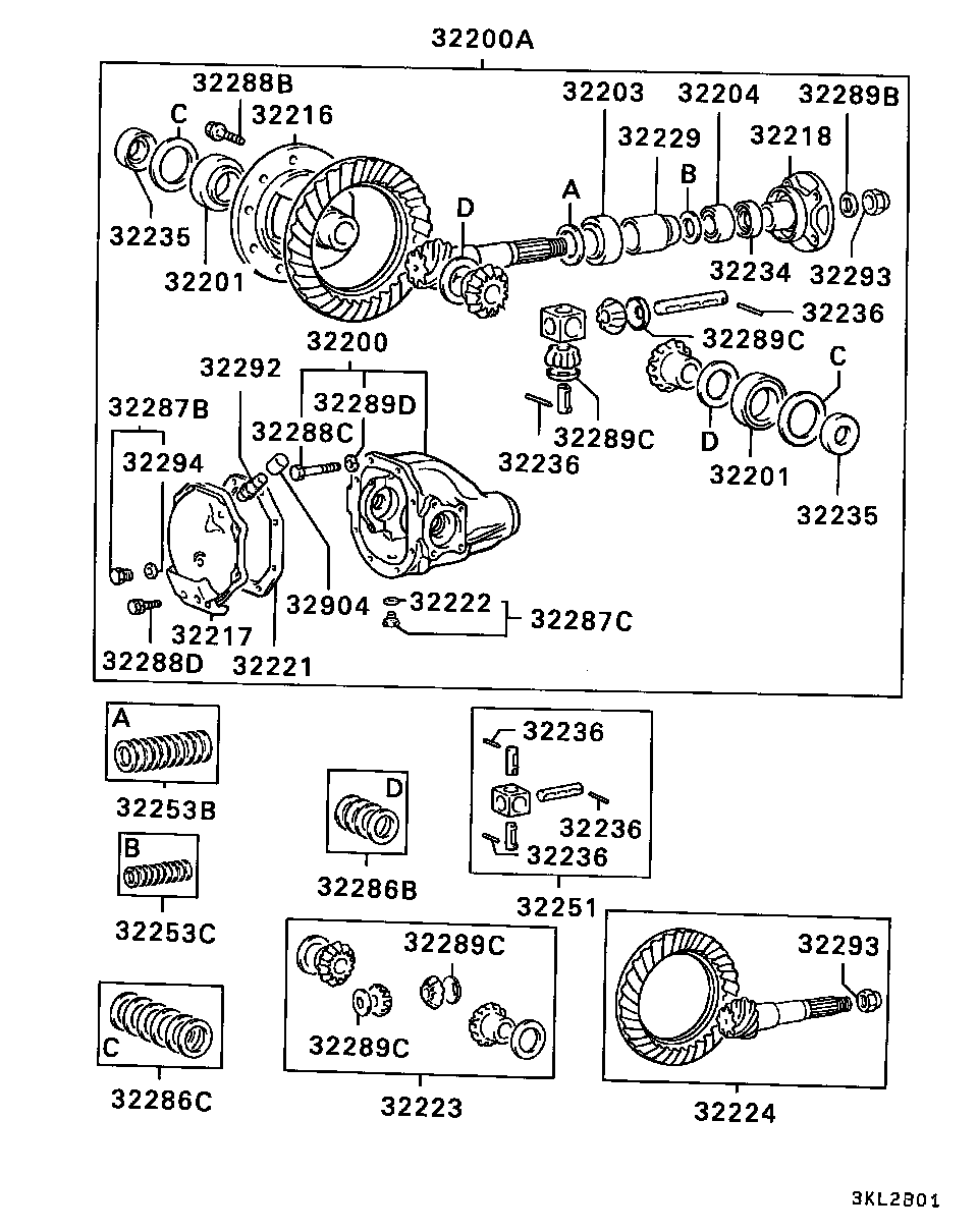Front Axle Differential