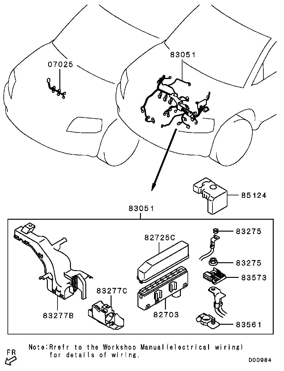 Wiring & Attaching Parts