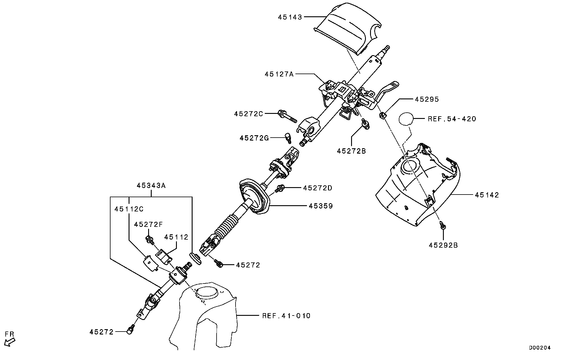 Steering Column & Cover