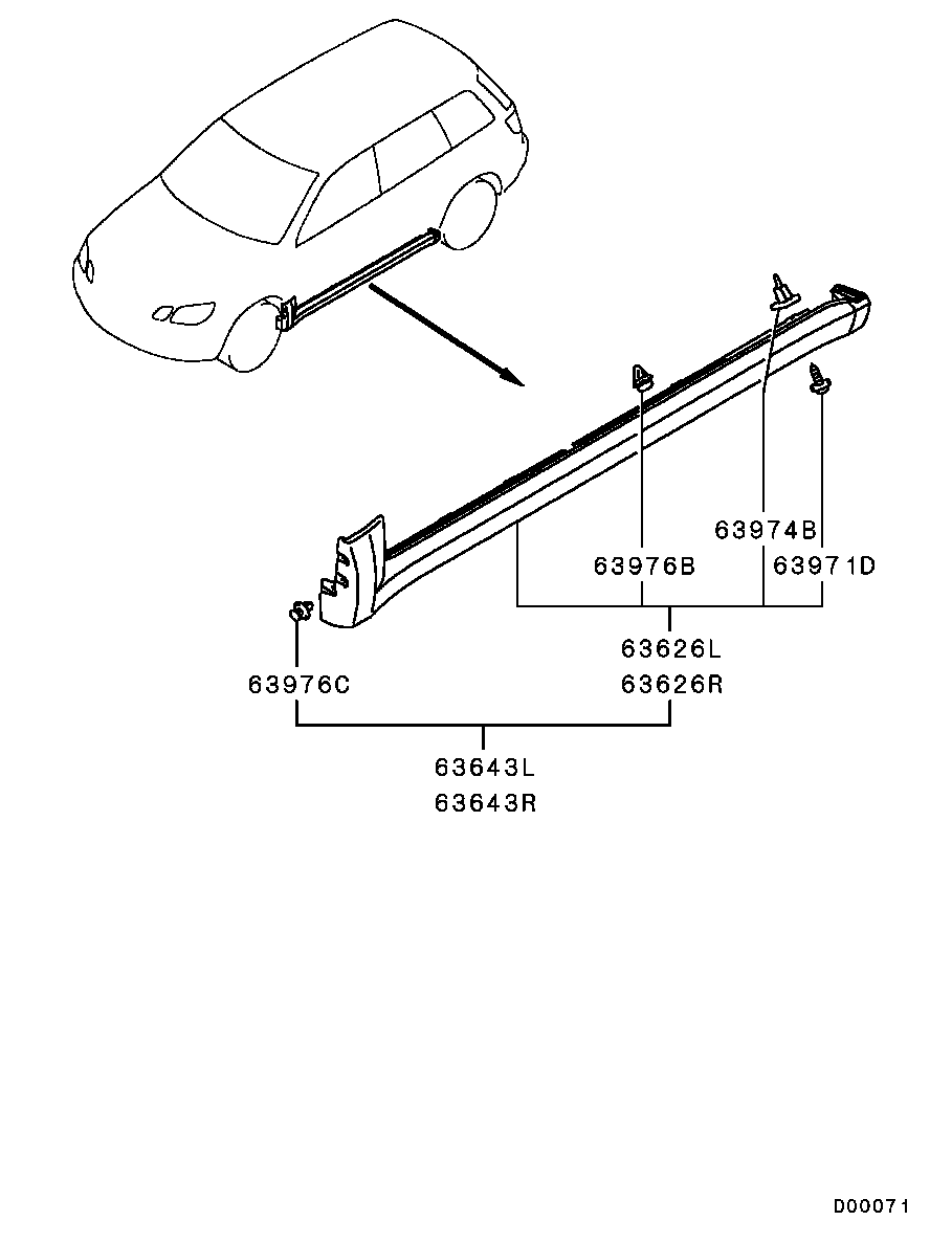 Side Garnish Moulding