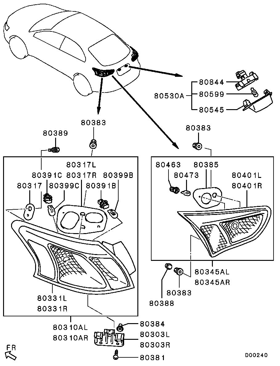Rear Exterior Lamp