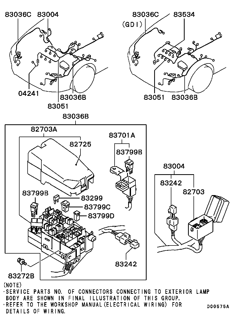 Wiring & Attaching Parts