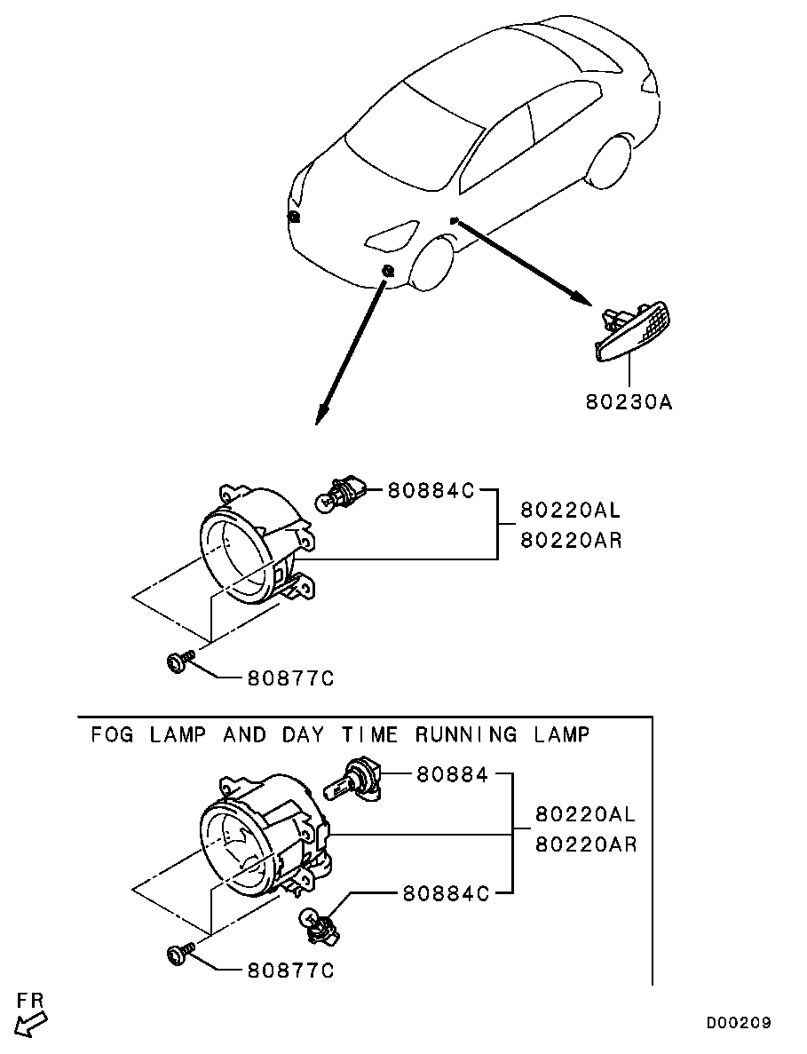 Front Exterior Lamp