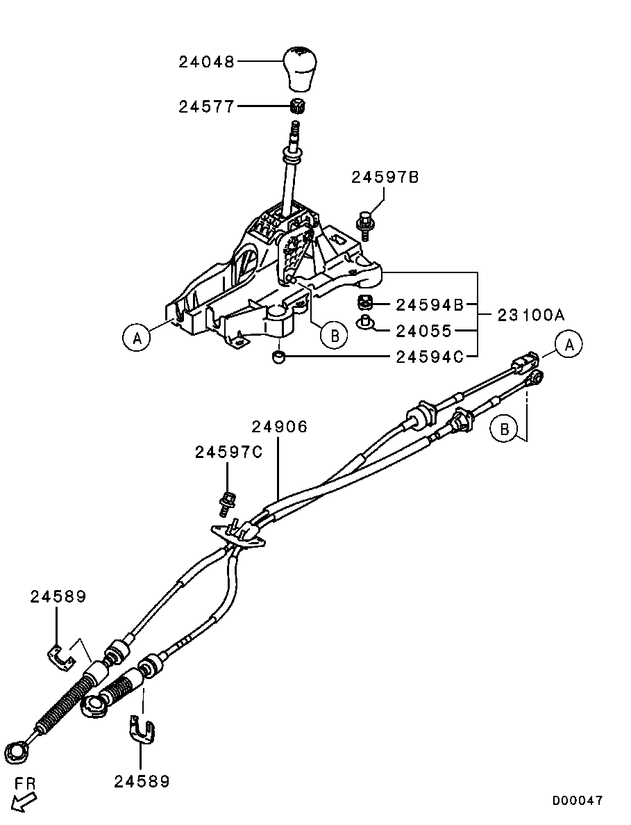 M/T Floor Shift Linkage