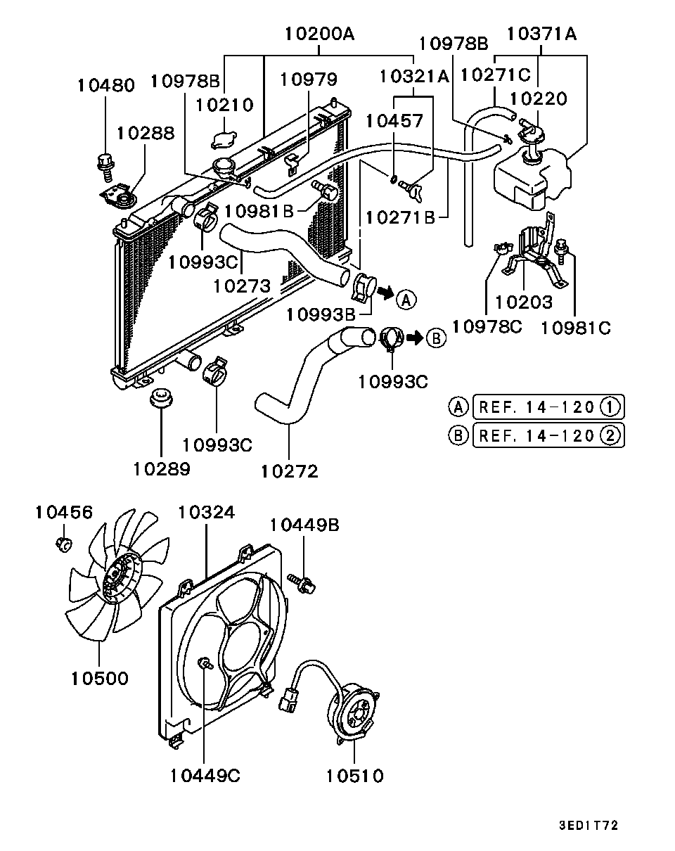 Radiator Hose Condenser Tank