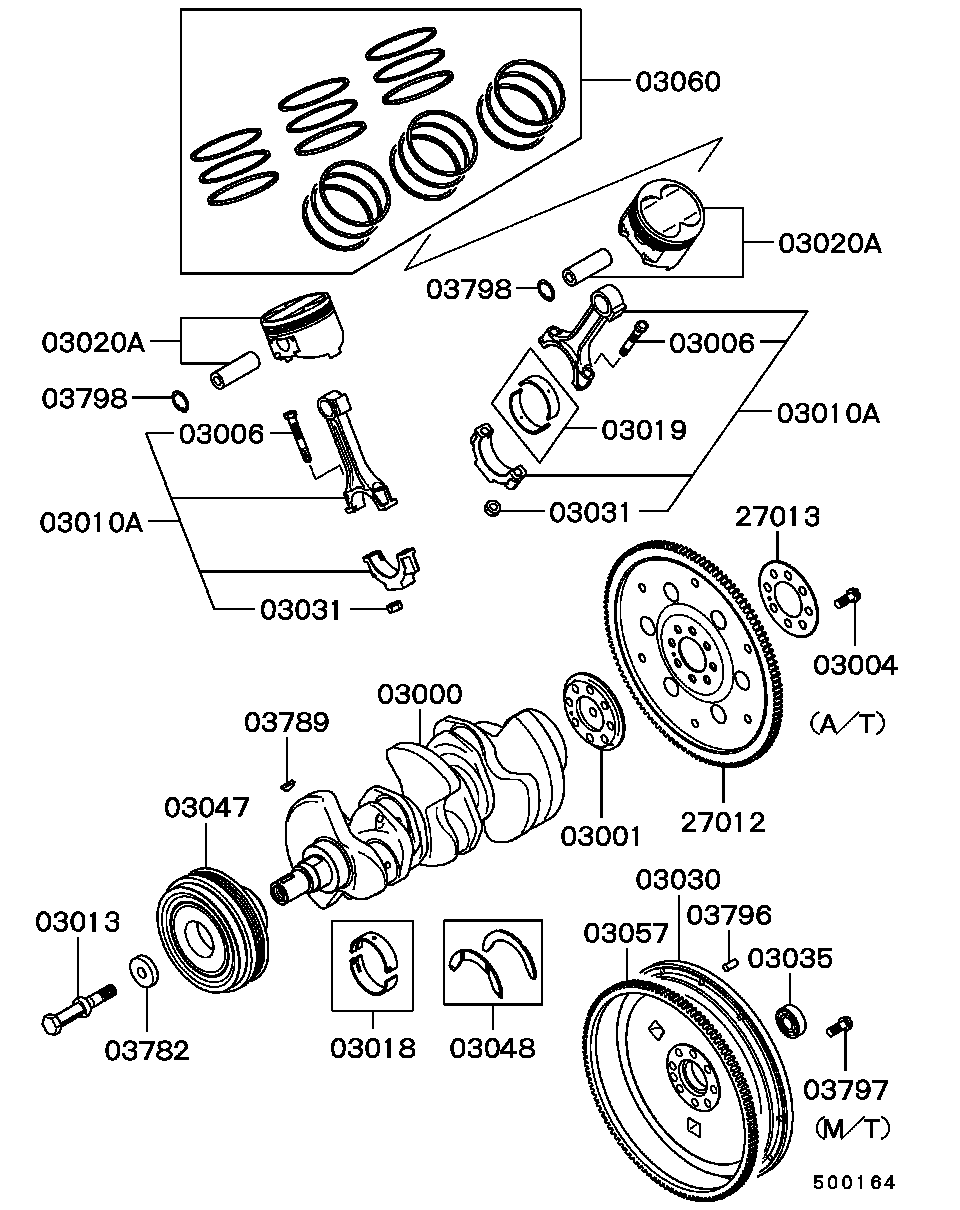 Piston Crankshaft