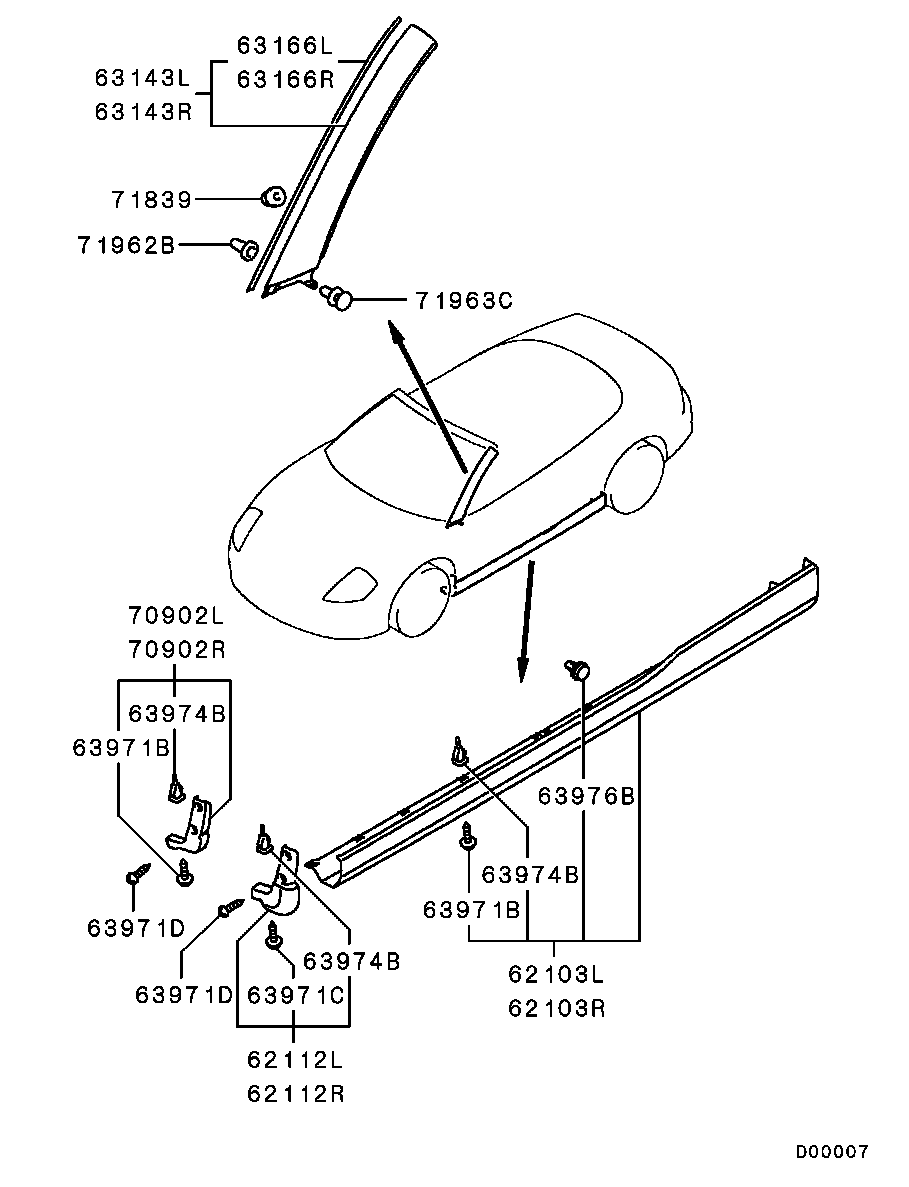 Side Garnish Moulding
