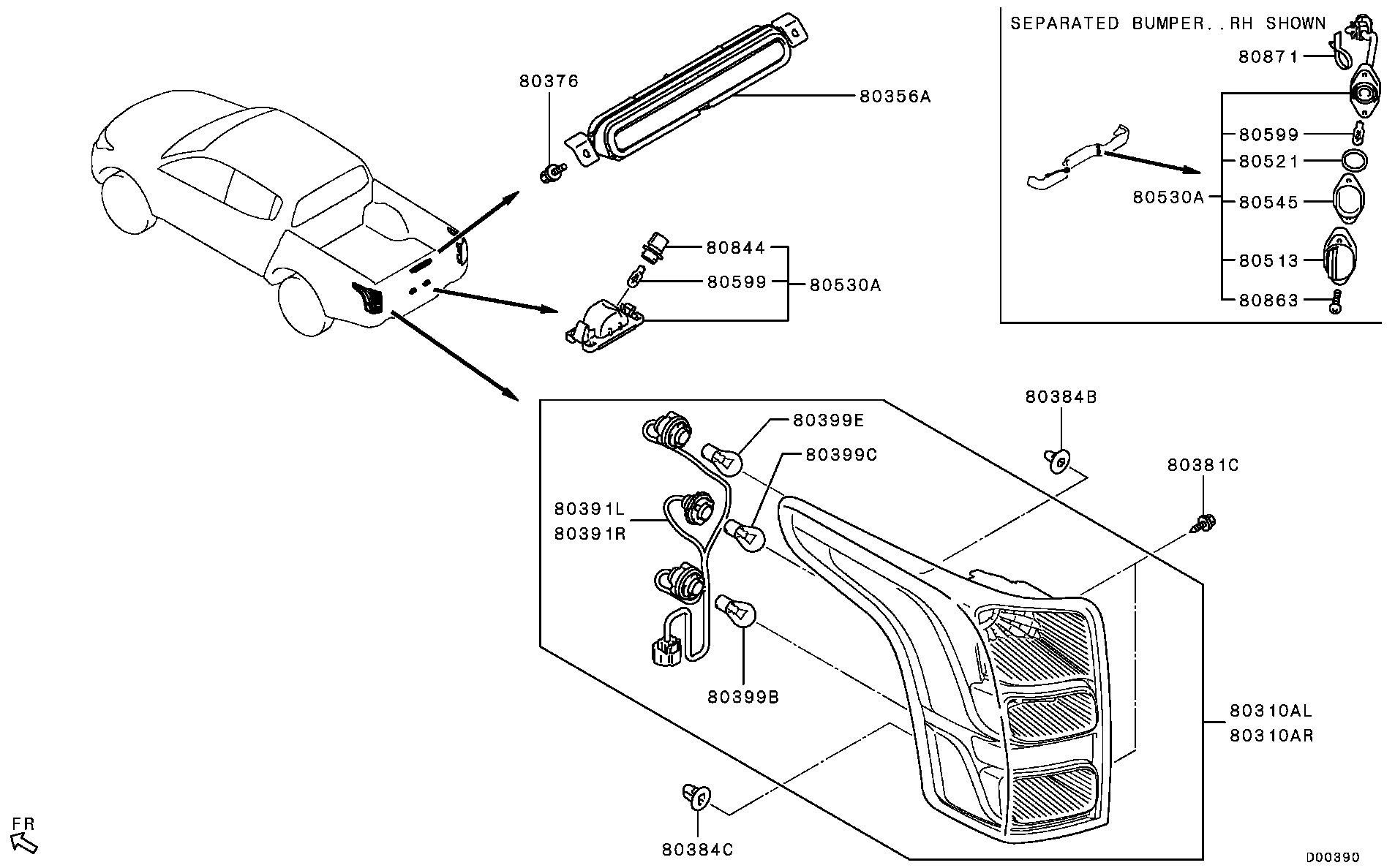 Rear Exterior Lamp