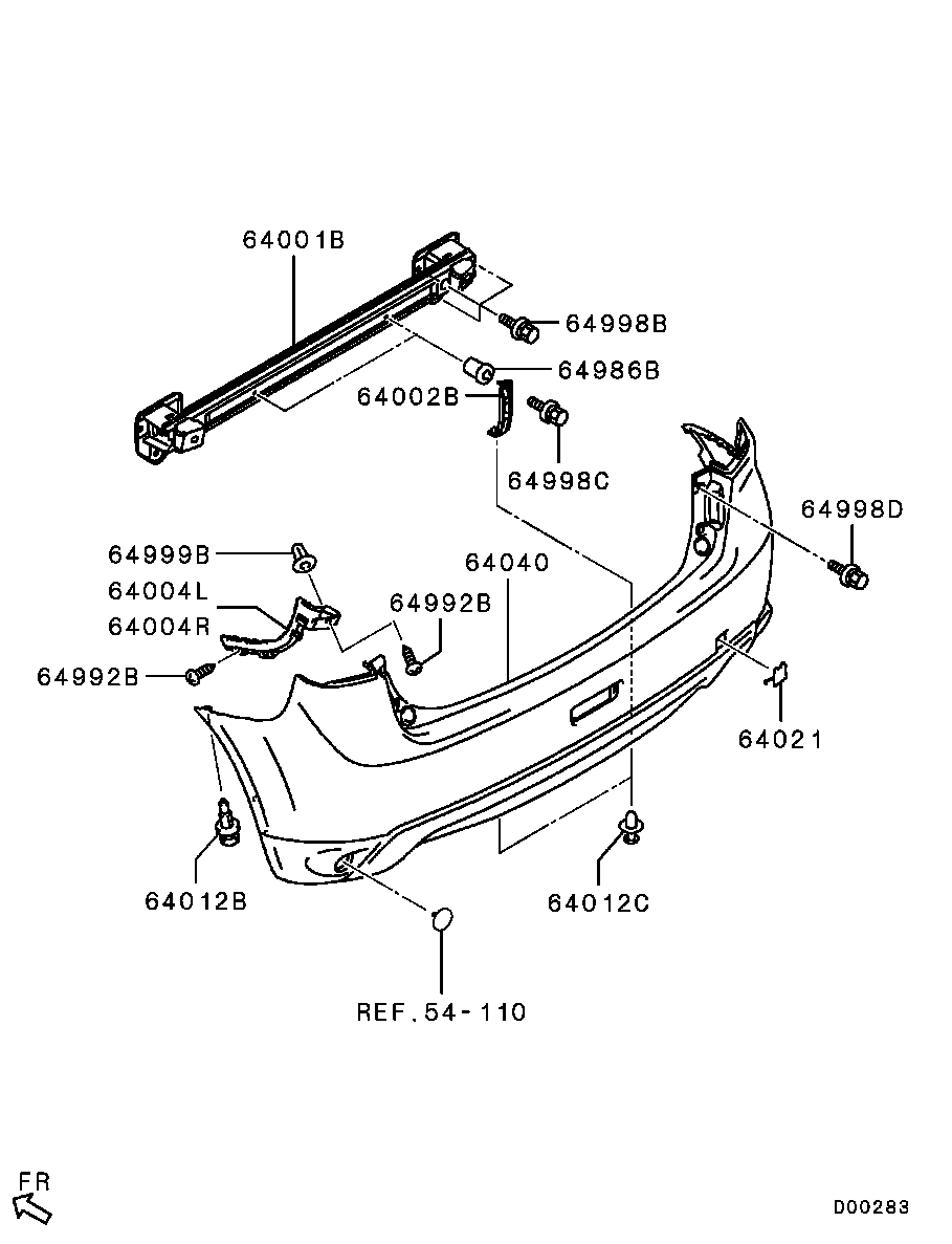 Rear Bumper Support