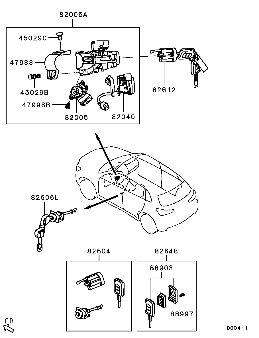 Lock Cylinder & Key