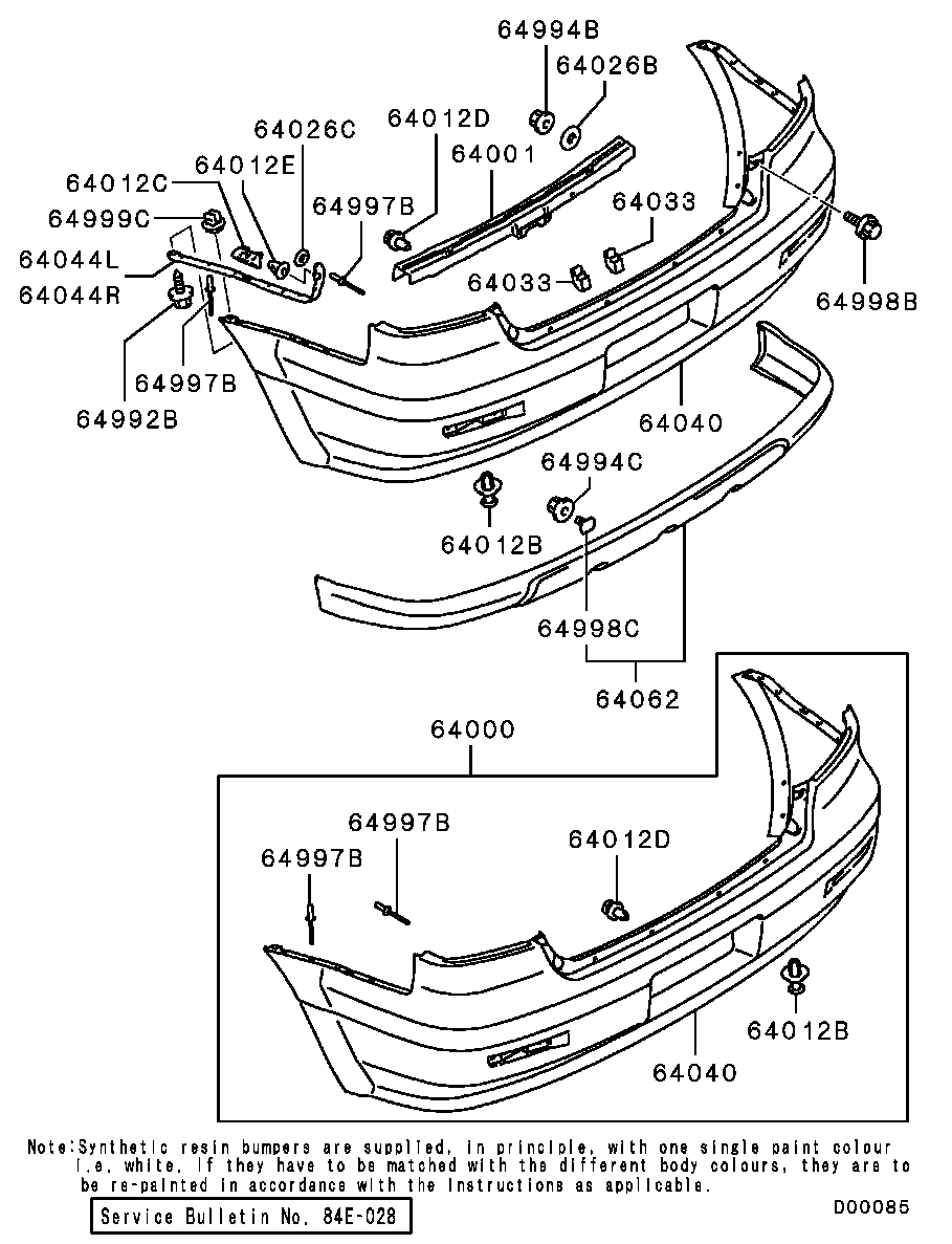Rear Bumper Support