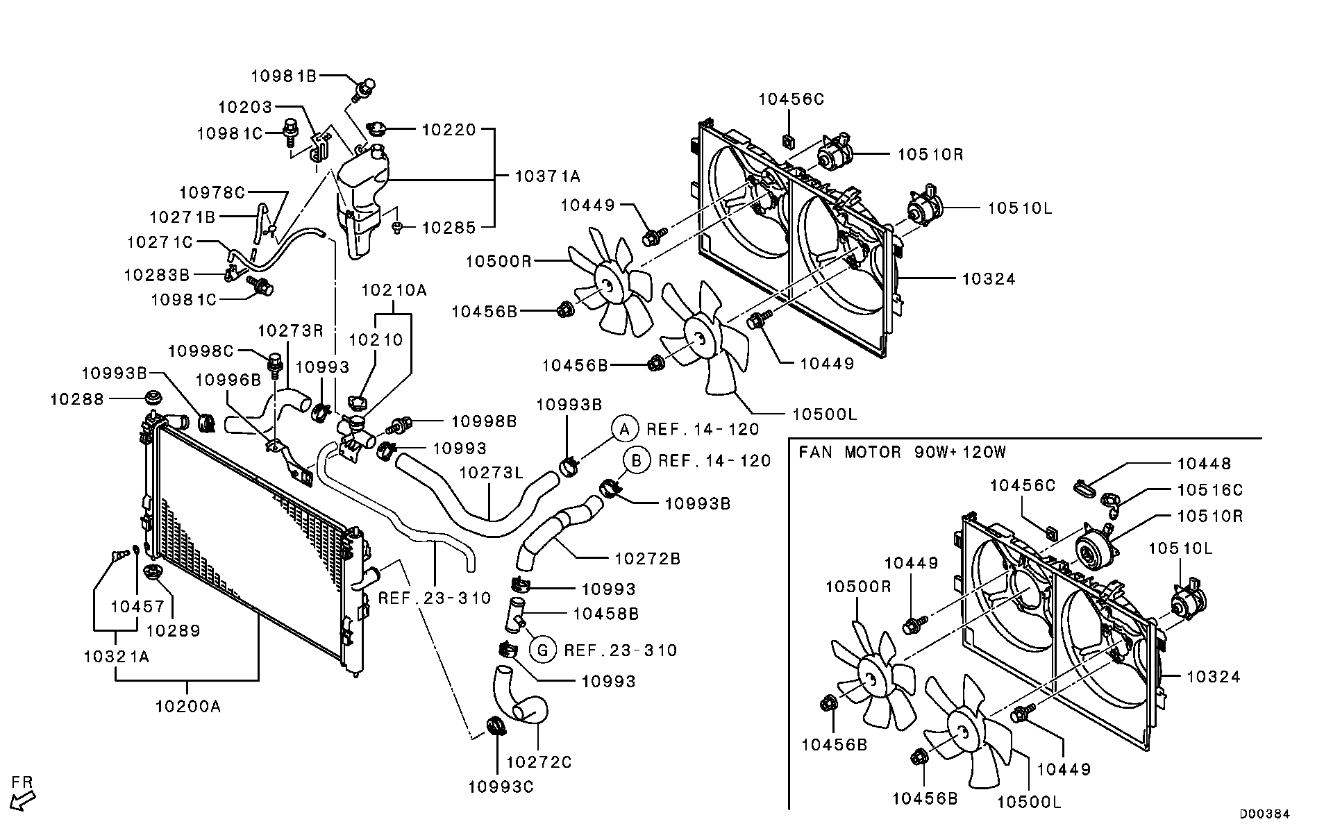 Radiator Hose Condenser Tank