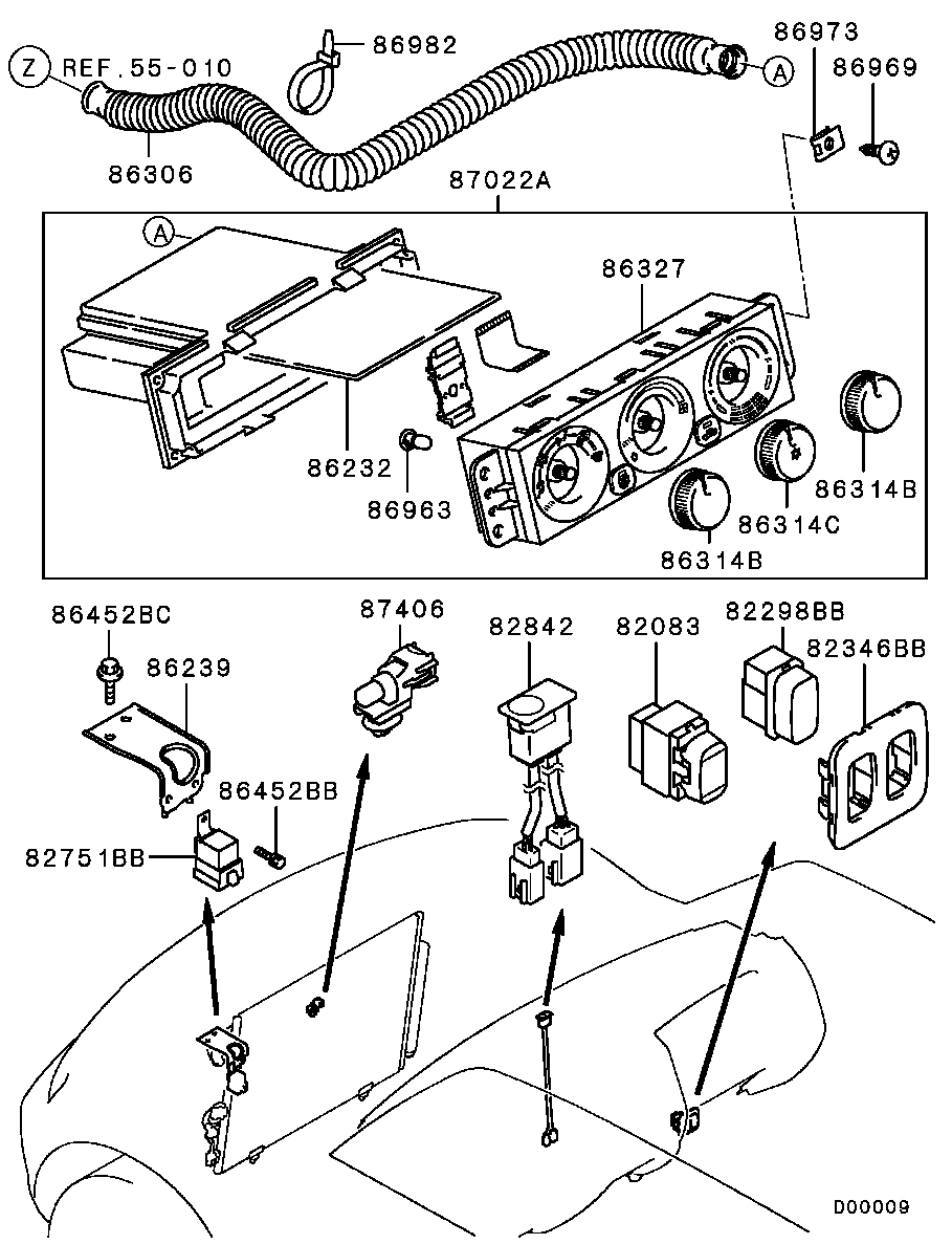 Control del calentador