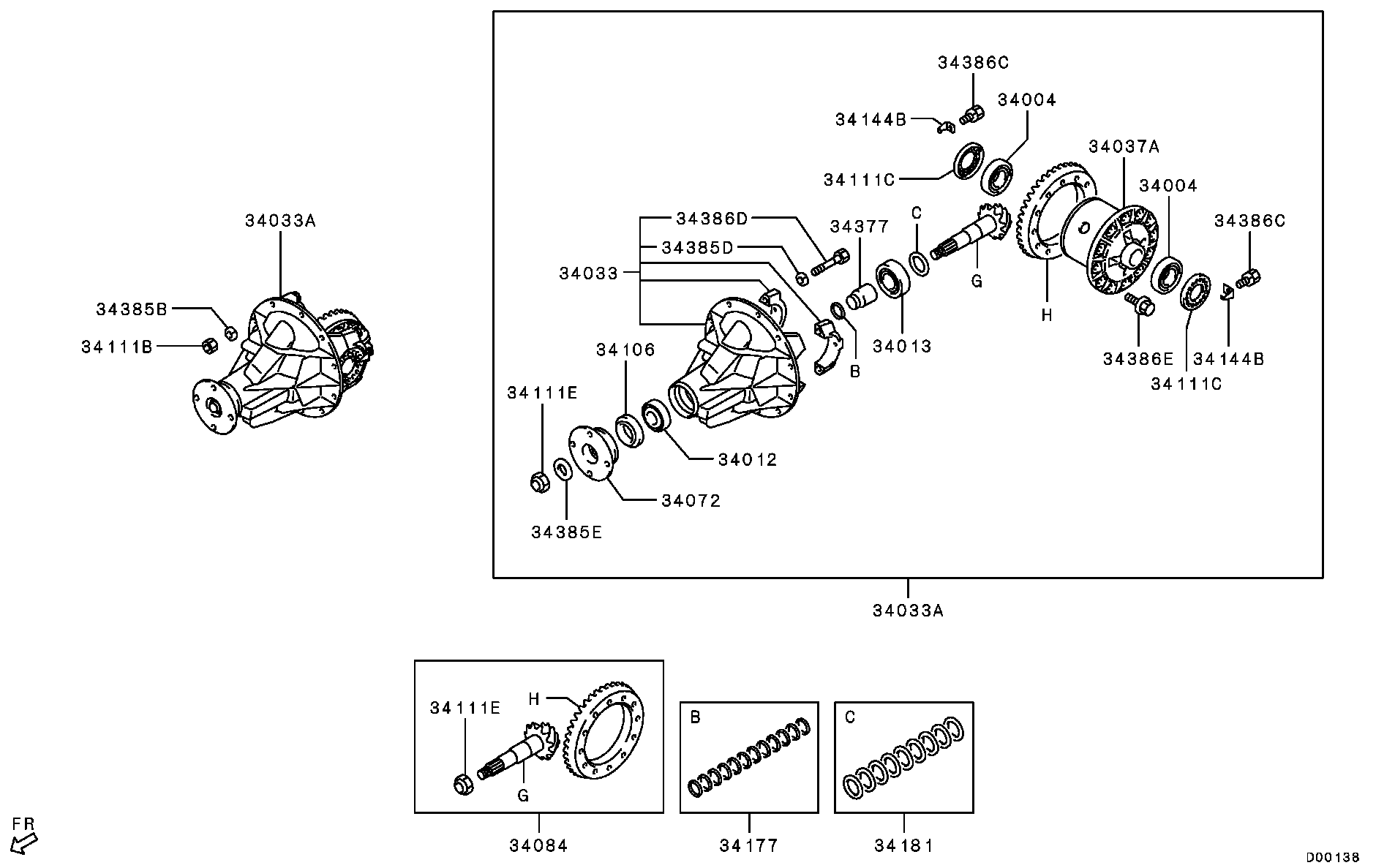 Rear Axle Differential