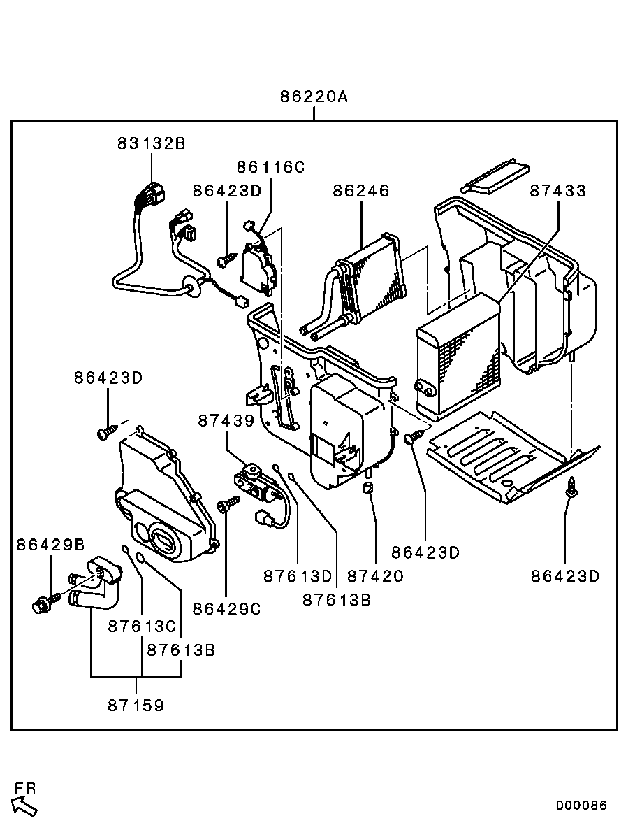 Rear Heater Unit