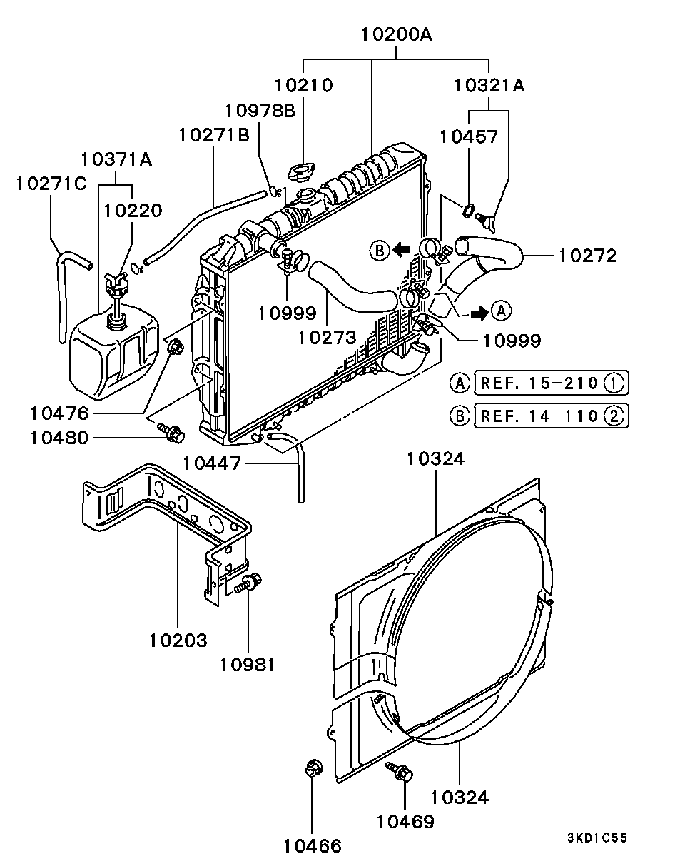 Radiator Hose Condenser Tank