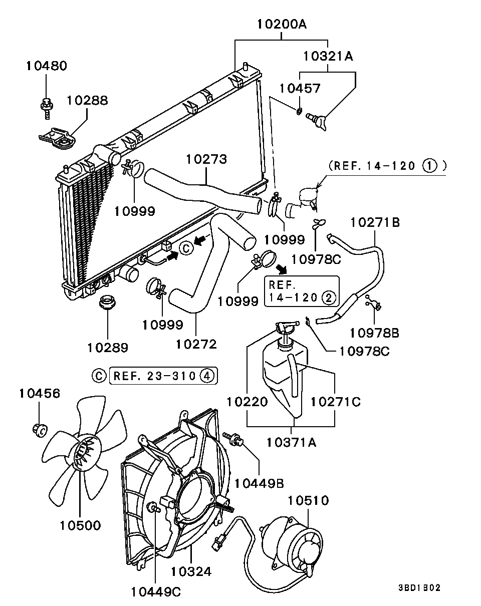 Radiator Hose Condenser Tank