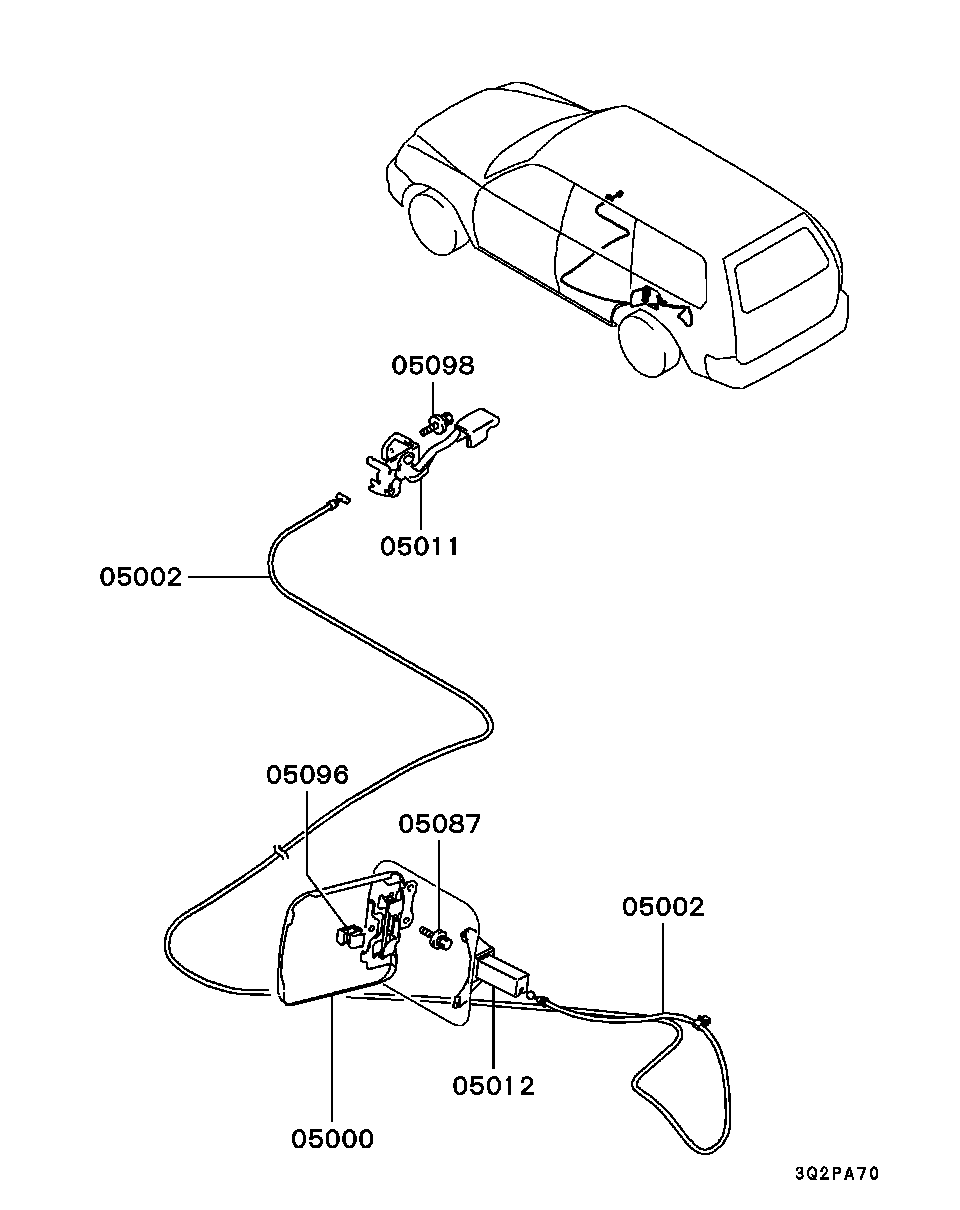 Fuel Filler Lid Lock